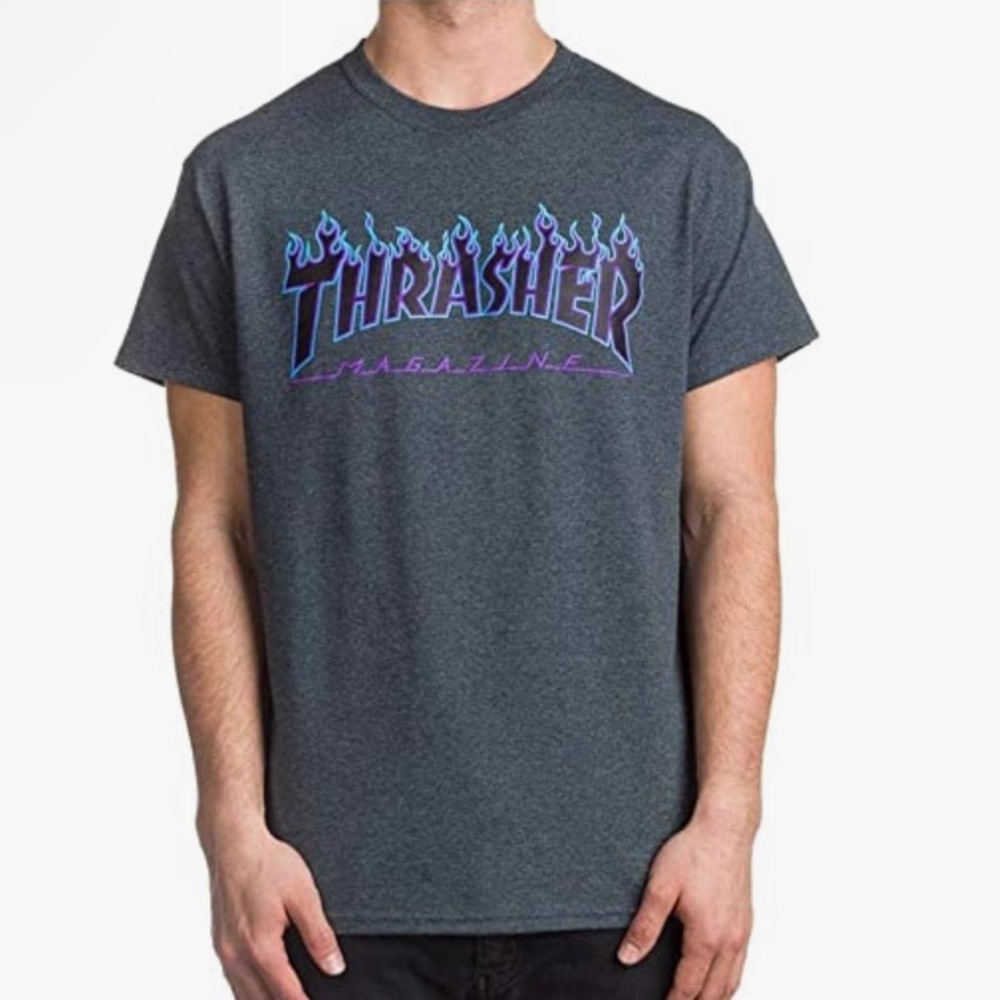 Thrasher Flame Logo Shirt